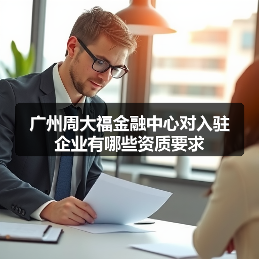 广州周大福金融中心对入驻企业有哪些资质要求 正文配图