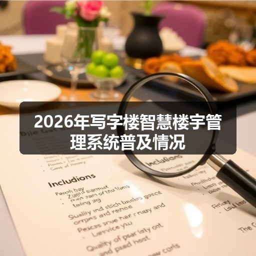 2026年写字楼智慧楼宇管理系统普及情况 正文配图